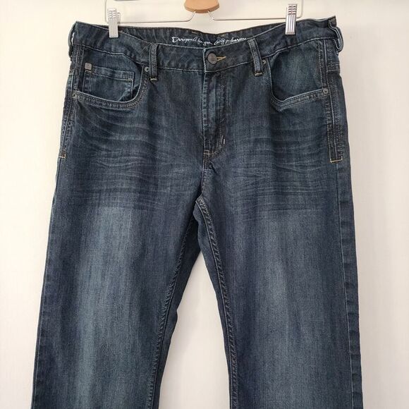 i Jeans by Buffalo Stephen Easy Straight jeans mens size 40 x 34 - Picture 2 of 8
